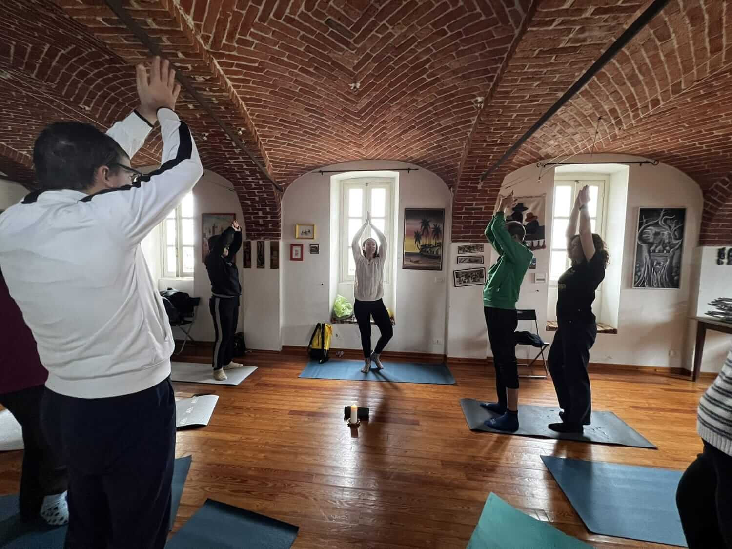 Percorsi di Yoga per persone in situazione di svantaggio, nella Fattoria di Bubi e Mimi di APDAM
